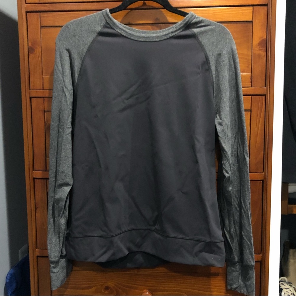 Lululemon Two Tone Grey Shirt